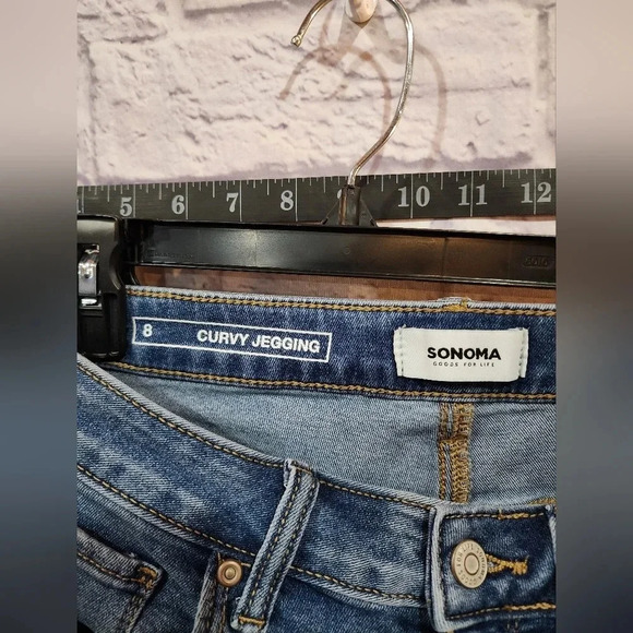 Sonoma Curvy Jegging Sz 8 - Picture 5 of 5
